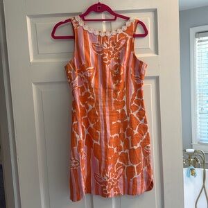 Lilly Pulitzer giraffe dress size 4